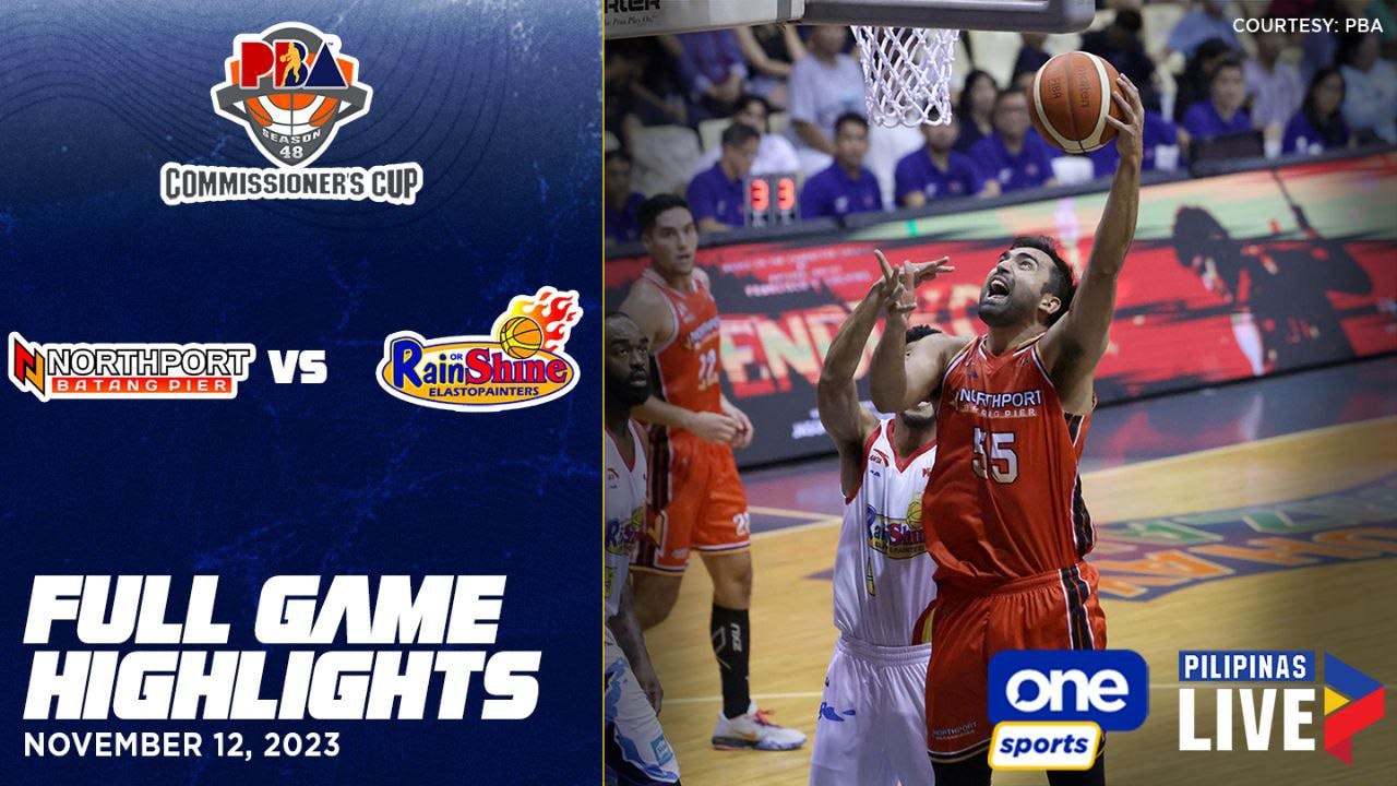NorthPort overpowers Rain or Shine for 2-0 start in PBA Commissioner